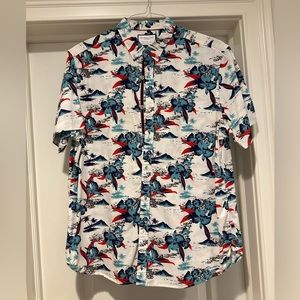 Men’s XL short sleeve button down